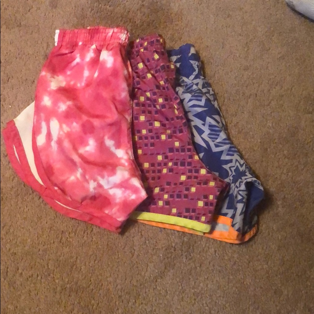 Set of 3 workout shorts